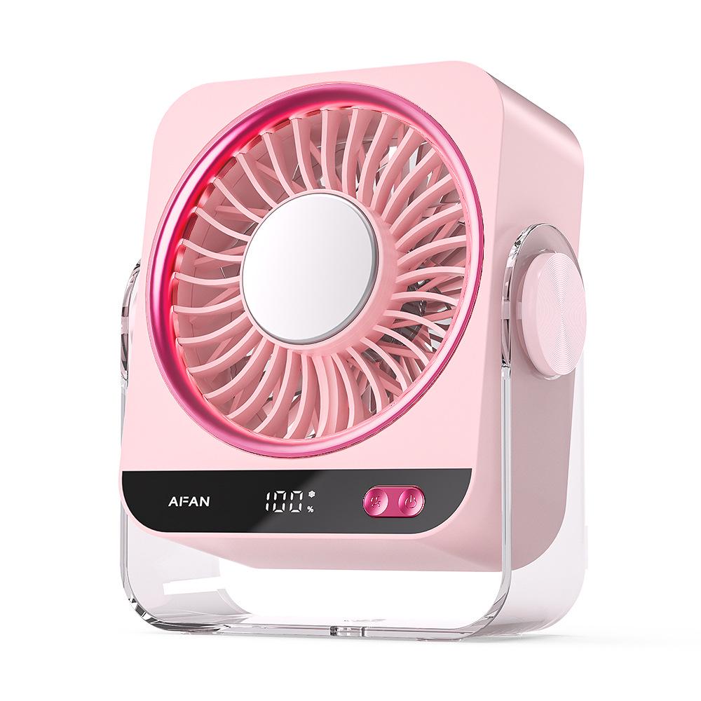 Portable Dormitory Desktop Electric Fan with Strong Wind and Long Battery Life - Ideal for Outdoor Use and Corporate Gifts
