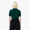 Lacoste Женский мягкий шерстяной короткий свитер-поло PF525E-55N132