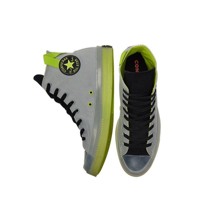 Converse Кроссовки унисекс Chuck Taylor All Star CX High Ash Stone Lime Twist Серо-Черные 171996C