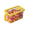 Пластиковый контейнер для хранения в холодильнике большой вместимости, герметичный криспер для фруктов и овощей с крышкой, штабелируемый органайзер для хранения овощей