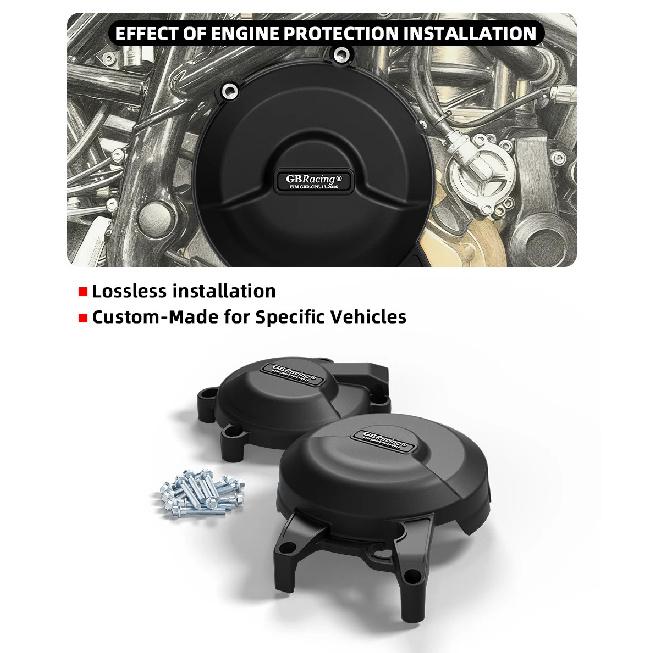 V2 motorrad zubehör GBRacing Alternator Cover For 701 SUPER MOTO/701 ENDURO/SVARTPILEN 701 & VITPILEN 701 Secondary Engine Cover