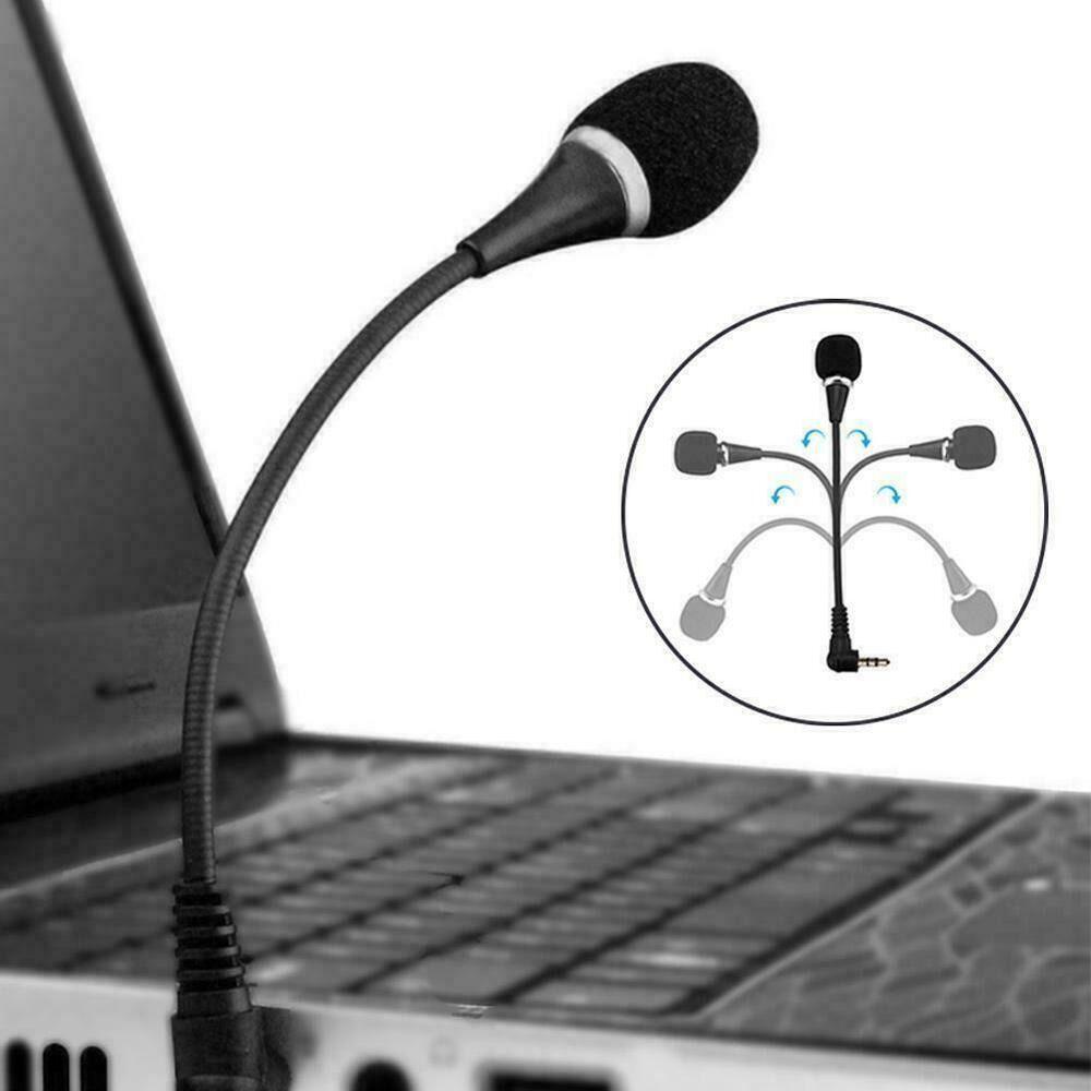 For Pc Mobile Laptops Audio Twist Stick Microphone Stereo Microphone Laptop Mini Microphone