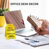 Yousheng Caution Overstimulated Desk Sign Do Not Approach Caution Sign Humor Gag Mini Warning Signage for Offices Workstations Decoration