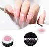 20g Nail Extension Gel Excellent Saturation Quick Drying Various Colors Clear Quick Building Nails Finger Manicure Gel for Lady