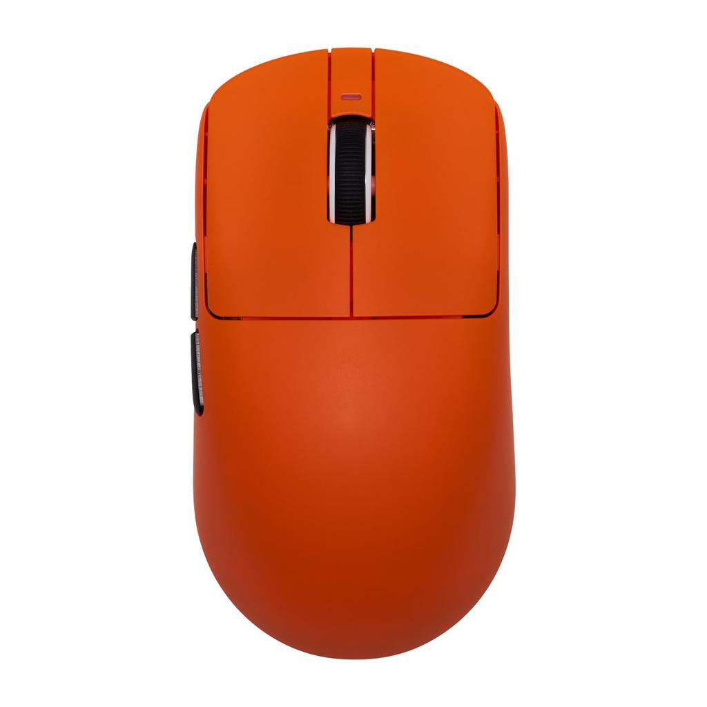 ATK Wireless Gaming Mouse VXE Dragonfly R1 PRO MAX Lightweight Pixart Up To 150 Hours of Battery Cooling 4K Polling Rate Support Orange, 54g, PAW3395,