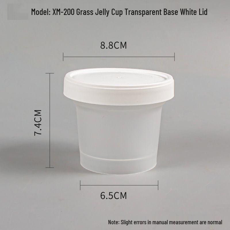Большой стаканчик для йогурта и желе холодного заваривания пищевого качества с пудингом и мороженым Скидка