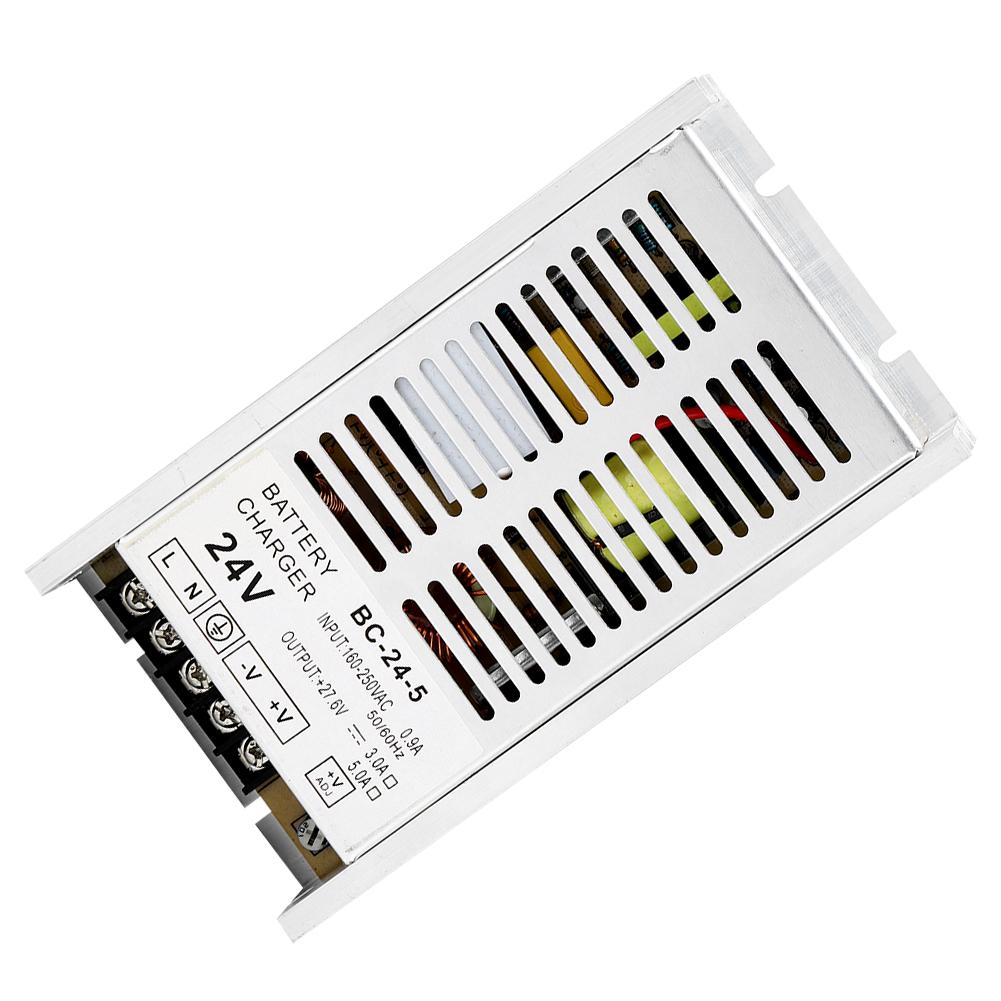 Генератор Зарядное устройство для аккумулятора Интеллектуальный источник питания BC?24?5 160?250 В плавающее зарядное устройство 24 В