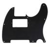 Musiclily TL Humbucker PU Telecaster Pickguard for Fender USA/Mexico Standard Tele Electric Guitars, 1-Piece Black