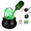 Halloween Decor Witches Cauldron Diffuser  Bubbling Pot Haunted House Spooky Party Supplies Holiday Decorations Prop Cauldron