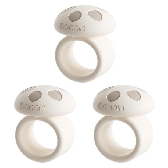 1/3 шт. Грибок дверная ручка бампер кольцо силиконовый дверной стопор настенный протектор дверная ручка ручка антистолкновительное кольцо дверной рычаг буфер бампер