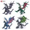 Wiben Dragon Simulation Dinosaur Toy Figure Vinyl Model Plastic Mounting Puzzle Dragon Toys