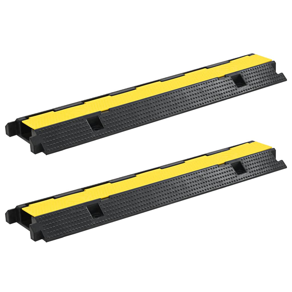 Cable Bridges 2 pcs 1 Channel Rubber 100 cm