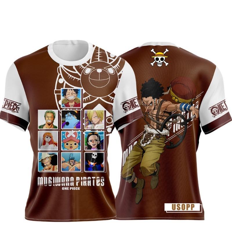 The Latest Hot Selling Anime Integrated Casual Sports Style Men's Fashionable T-shirt for The Summer of 2026