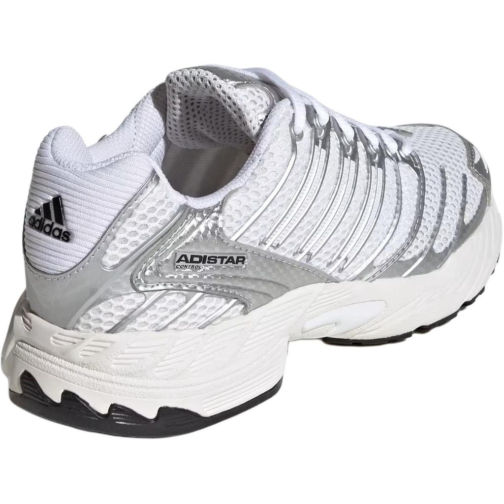 adidas Adistar Control 3 Classic Удобные Дышащие Низкие Детские Беговые Кроссовки Унисекс Кроссовки Белый Серебристый KI8667