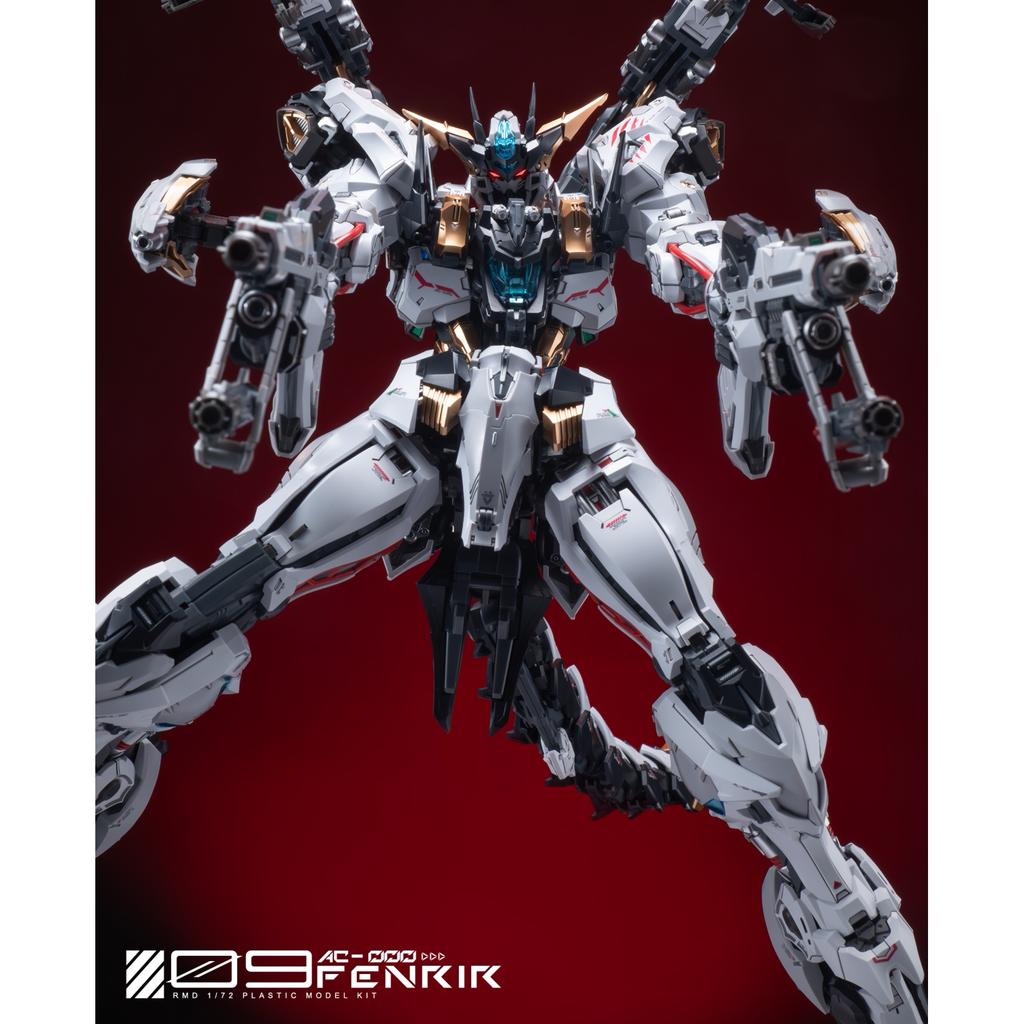 Новый Набор для сборки Inera+ Fenrir Fnr009 Rmd First 1/72 Фигурки Меха Робота Игрушка-головоломка для мальчиков Коллекция Робот-меха Игрушка-украшение