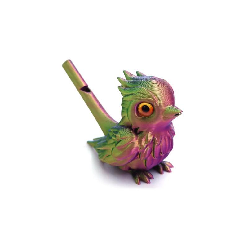 3D Printing Bird Whistle Boys Gift Simulated Bird Musical Instrument Water Injection Sound-changing Whistle Ornament Crafts