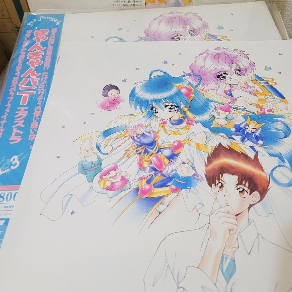 Can can кролик дополнительный Аниме LD лазерный диск Лазерный диск Не DVD Японский Комбинат Доставка ok Использованный