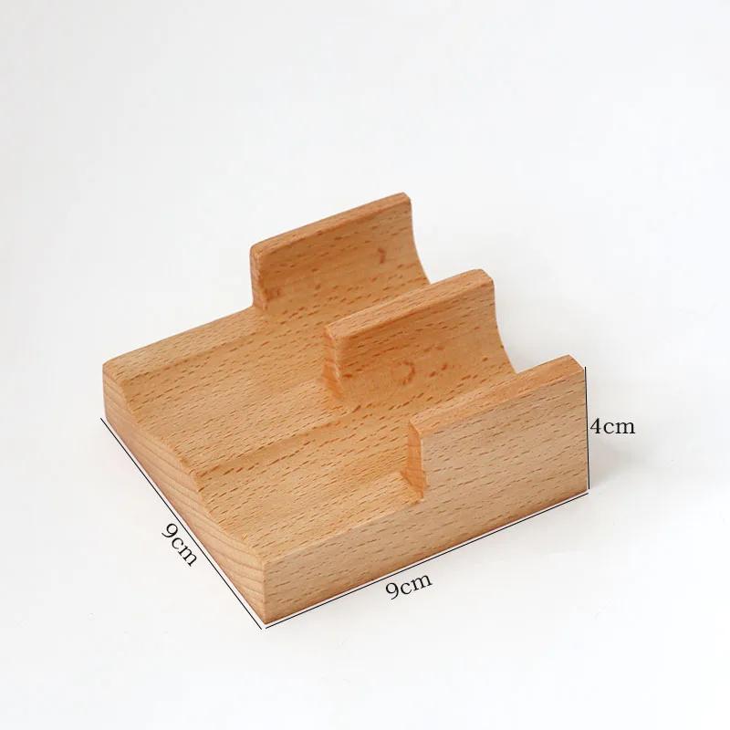 Креативная деревянная тарелка для подачи суши, прямоугольная подставка для молекулярной кухни, ресторанная посуда для демонстрации фирменных блюд