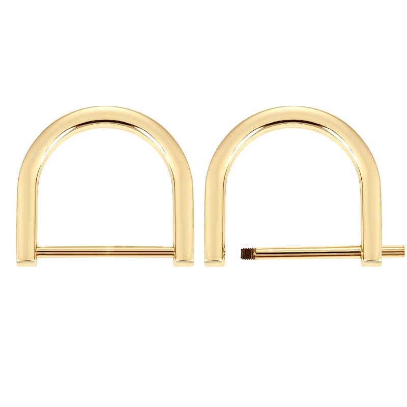 Металлическое D-кольцо D-кольца Пряжка для ремня Ремешок для сумки Сумочная фурнитура Швейные принадлежности 10 мм 15 мм 20 мм 25 мм 32 мм