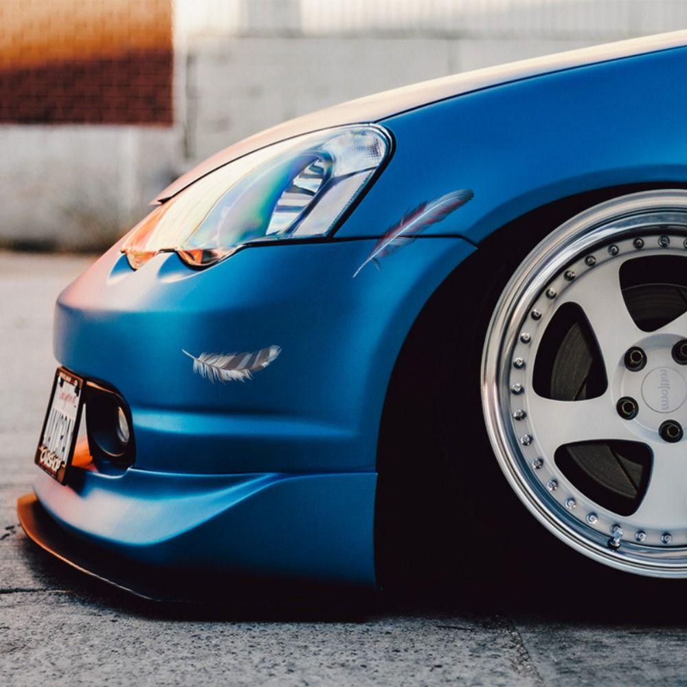 Car Modified Car Decal Feather Rear Trunk Sticker Creative Decoration Window