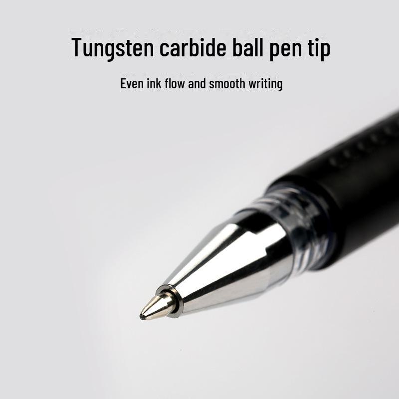 Набор ручек для офиса Q7 Neutral: Черные, красные и синие шариковые ручки