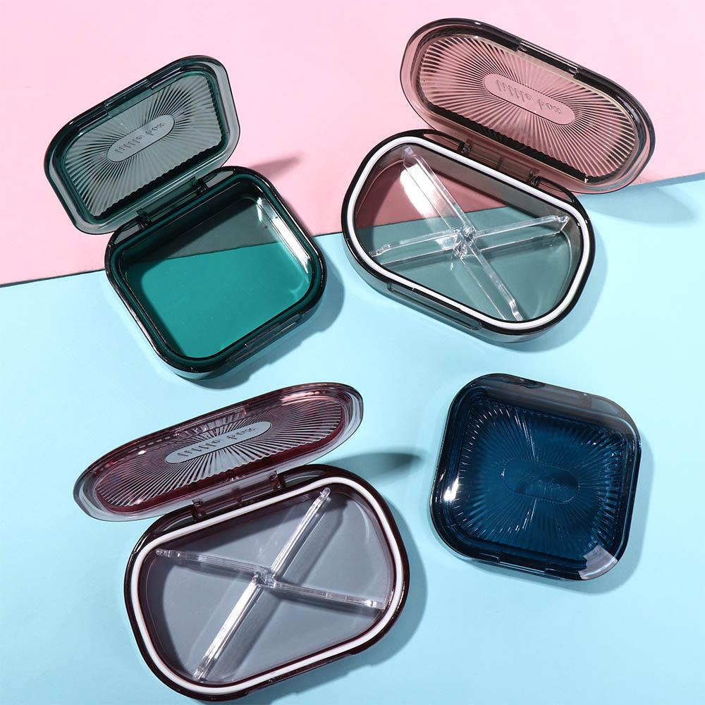 Case Transparent Jewelry Box Rings Container Earring Storage Case Invisible Braces Storage Case