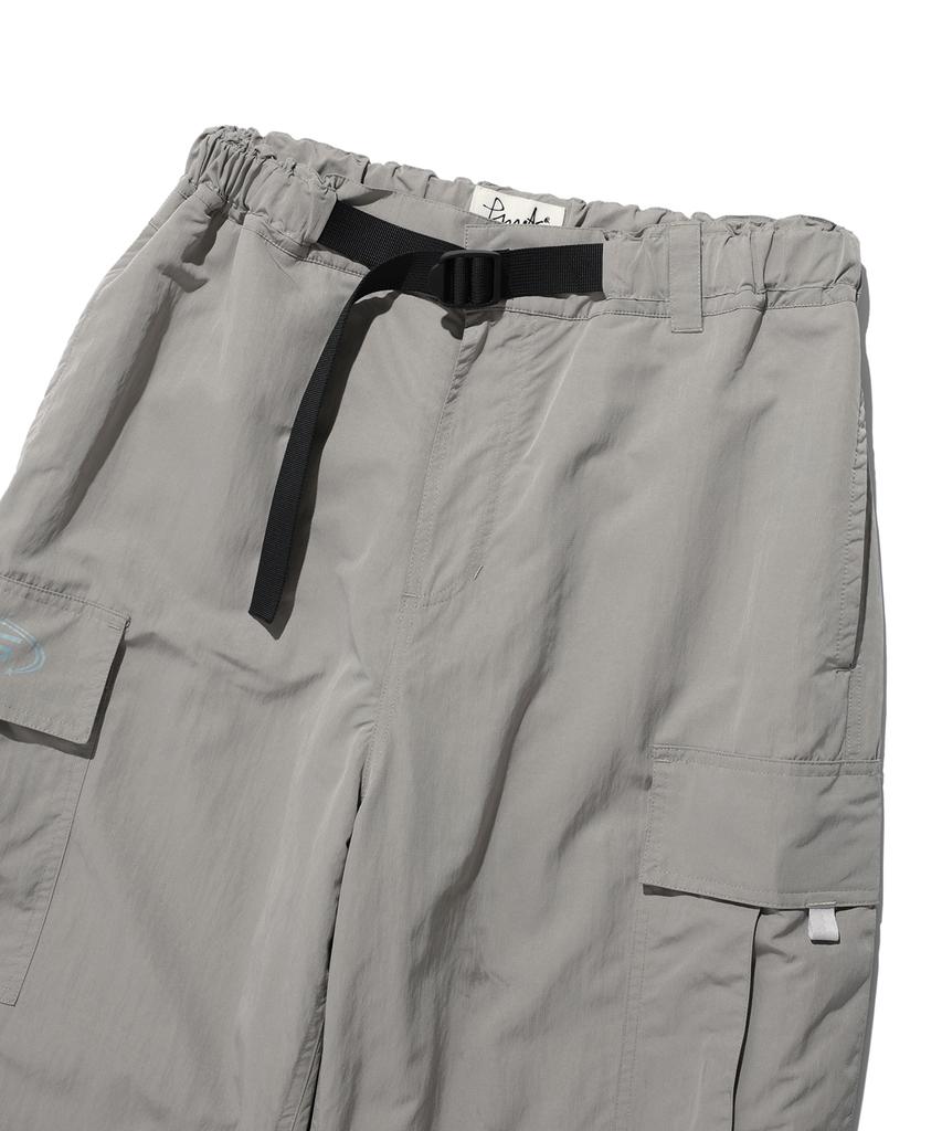 PHYSICAL DEPARTMENT Buckle Belt Cargo Pants Light Grey