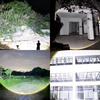Most Powerful LED Flashlight Strong Light Tactical Torch Outdoor Waterproof Camping Hiking Lantern  USB Rechargeable Lamp