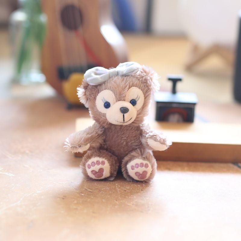 Duffy Cute Bear Plush Keychain Pp Cotton Filling Bag Decor Doll Gift