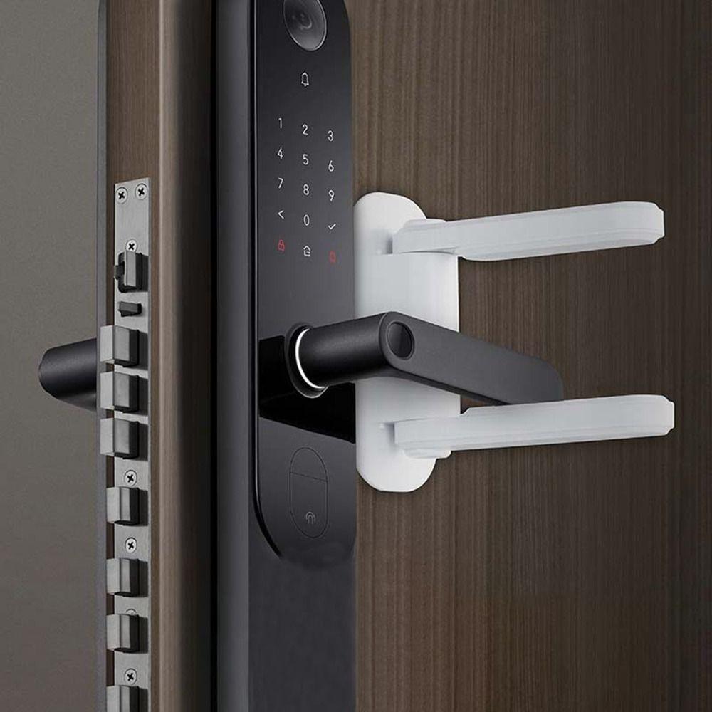New ABS Children Safety Lock Protection Device Anti-open Door Lever Lock Universal Multifunctional Gate Stopper