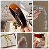 Crystal Tassel Bell Hair Clip Vintage Chinese Style Side Clip Fashion Ethnic Style Hair Hoop  Women