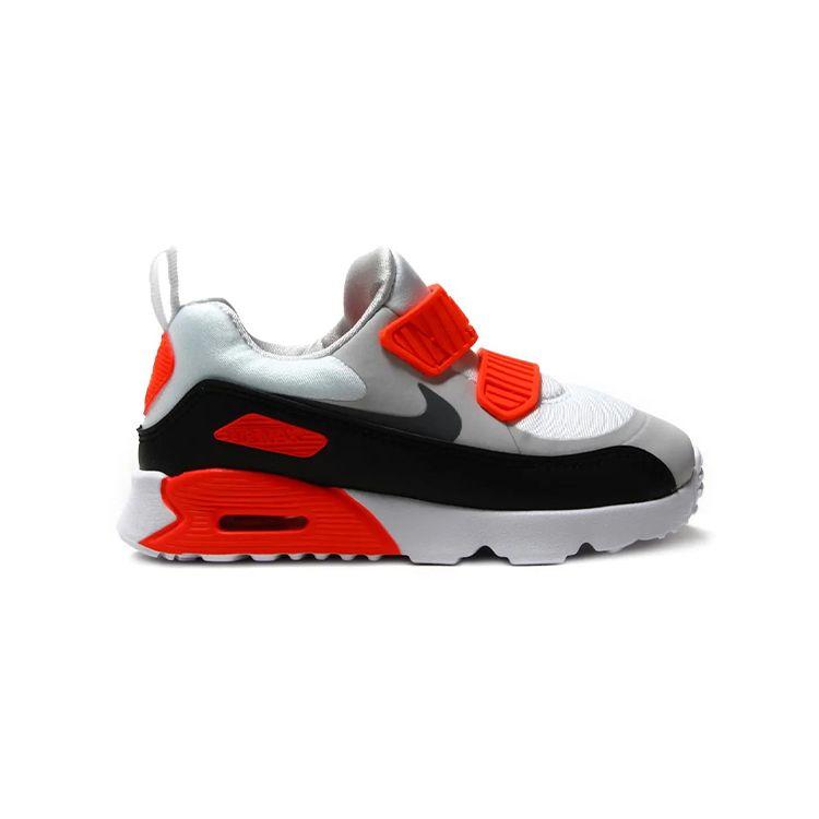 Nike Детские кроссовки Air Max Tiny 90 TD Infrared Серый Нейтрально-Серый Белый-Холодный-Серый-Инфракрасный 881924-002