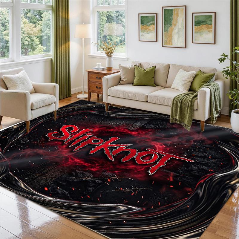 Slipknot Design Crystal Velvet Rug Soft Decorative Mat for Bedroom Entrance