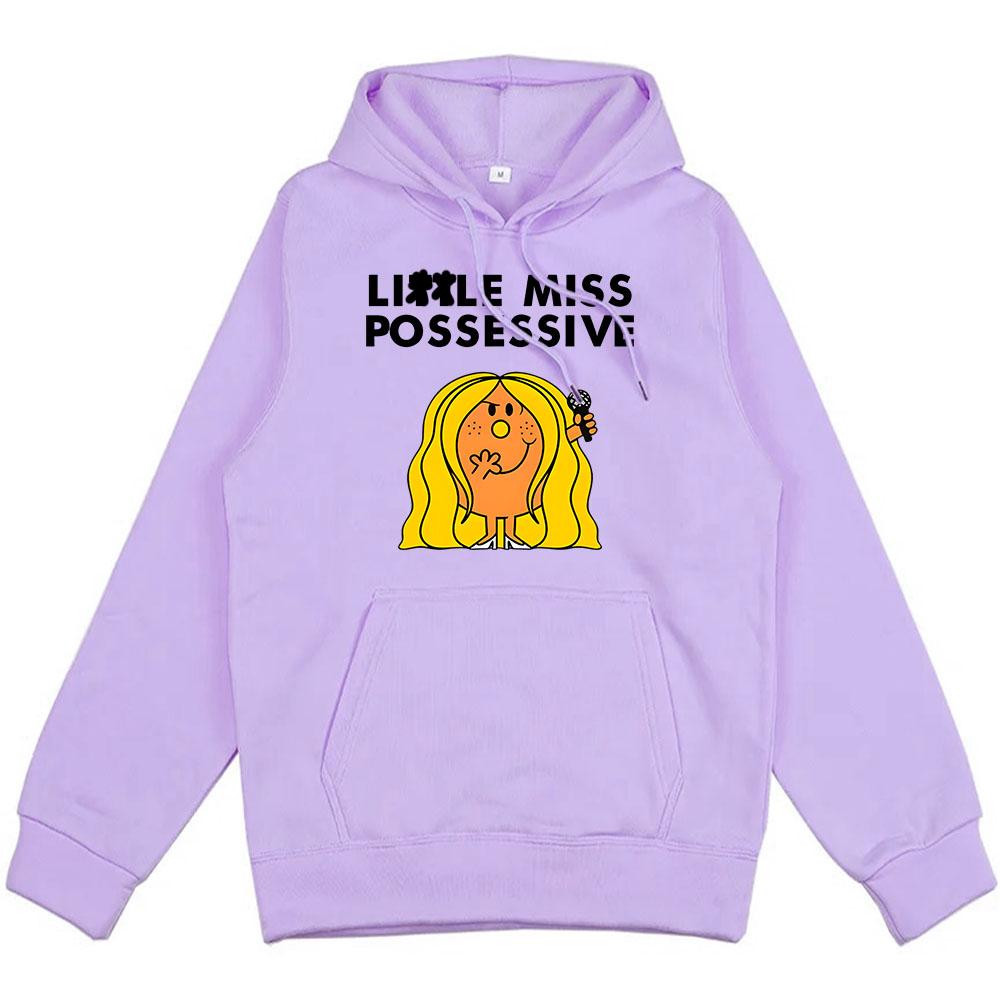 Tate McRae MISS POSSESSIVE Hoodies Cartoon Funny Graphic Printing Sweatshirts Long Sleeve Hooded Pullovers Men Women Clothing
