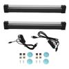 2 Sets LED Black Light Bar with Plug and Switch 380 To 400nm USB Power Supply for Poster Body