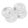   Reel to Reel Cassette Retro Blank Metal Reel Cassette Tape with 4 Reels 2 Wheel for Music Recording