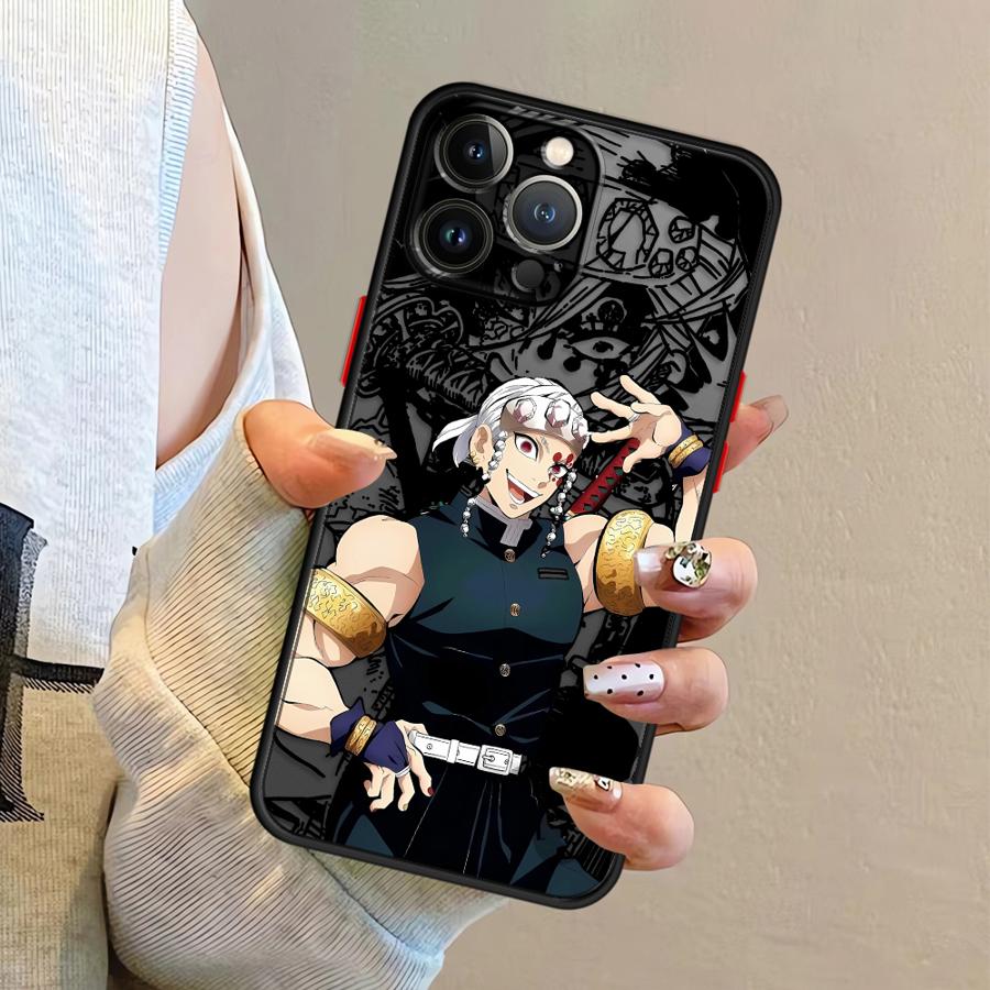 Горячий Аниме Клинок Рассекающий Демонов Чехол для iPhone 17 Pro Max 12 Air 15 16 Plus 11 14 XS XR 13 Mini 7 8 SE Funda Задняя Крышка Телефона