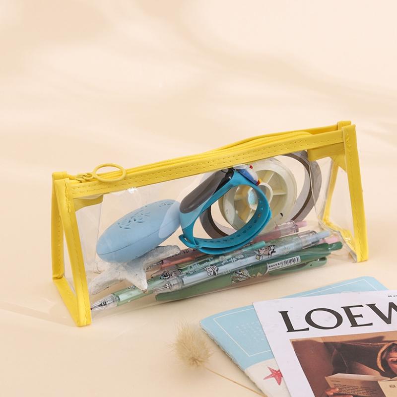 1 шт. канцелярская сумка большой емкости на молнии для хранения для учеников начальной школы портативная водонепроницаемая канцелярская сумка