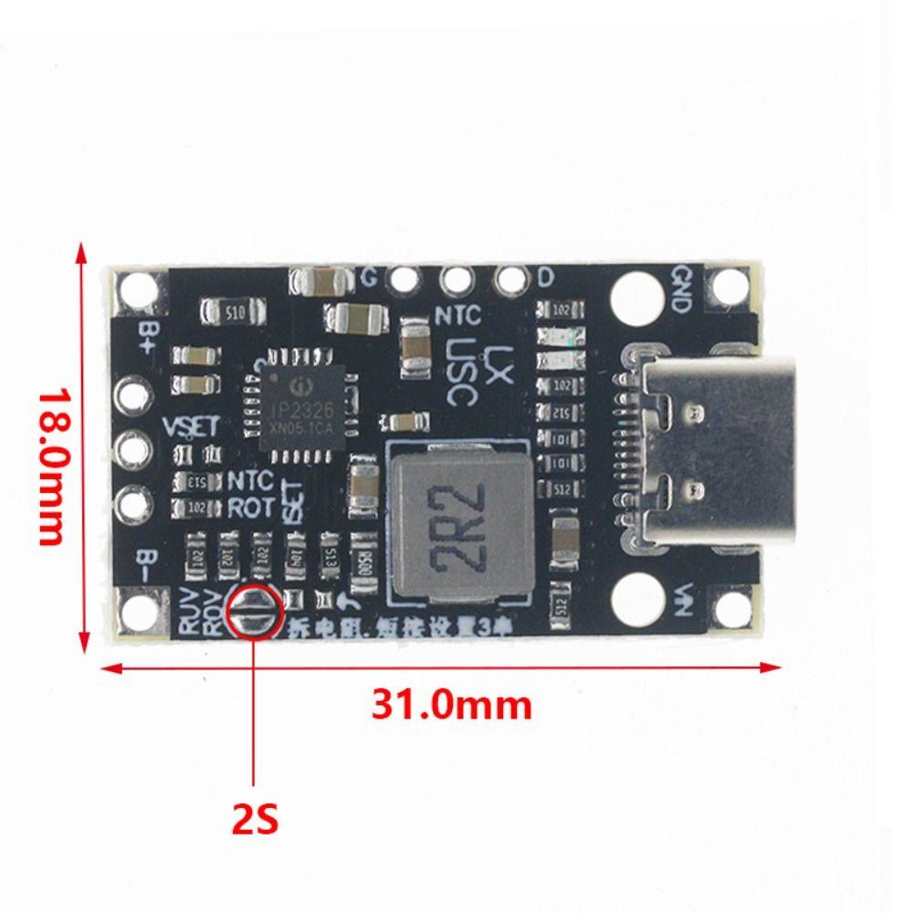 3.7v 8.4V 12.6V 1.5A Boost Converter Module BMS 15W Step Up Converter Board  Support Fast Charge