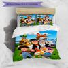 3pcs La Granja de Zenon Design Cover Set - HD Printed Bedding with 1 Cover and 2 Pillowcases - Perfect for Home and Dorm Decor