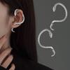 45293 шт. унисекс клипса для ушей в форме змеи полированный сплав ретро хип-хоп американский