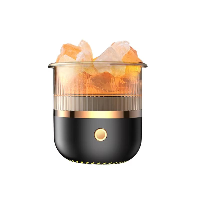 Новый Aroma Crystal Stone увлажнитель воздуха электрический ультразвуковой ароматерапевтический USB домашний красочный ночник диффузор эфирных масел