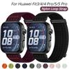 Полевой нейлоновый ремешок-петля для Huawei Watch Fit 5/5Pro Плетеный спортивный ремешок для умных часов Huawei Fit 3/4/4 Pro Браслет Ремешок для часов