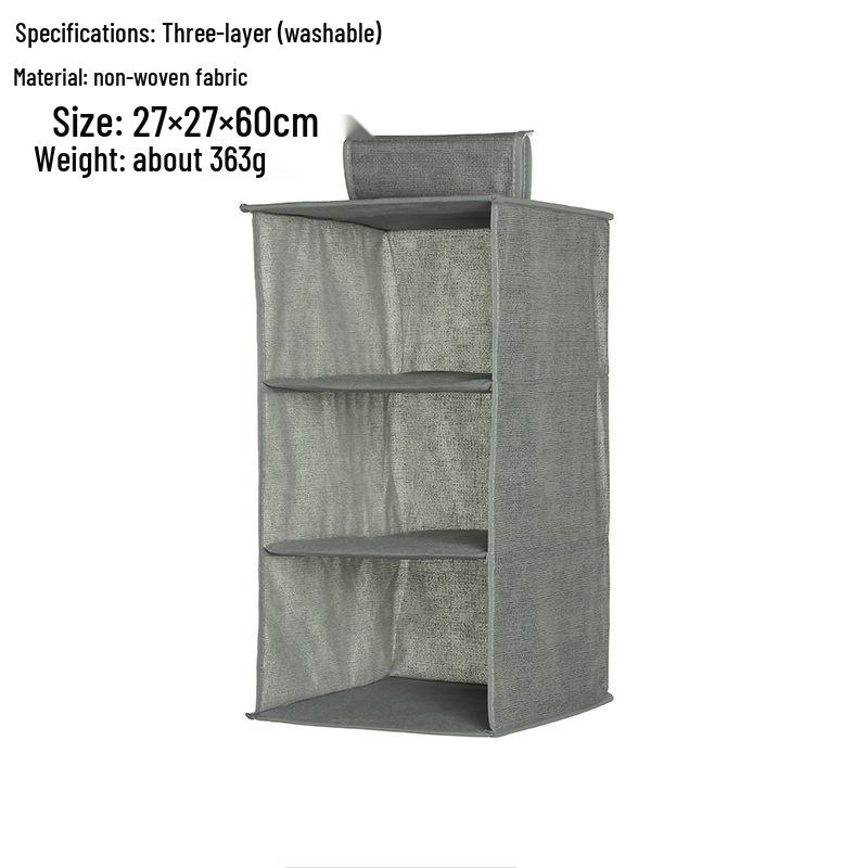 Multi-Layer Hanging Wardrobe Organizer for Clothes Storage