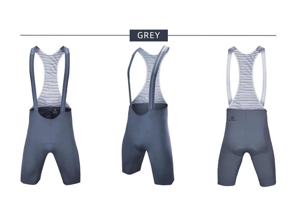 Летние велосипедные шорты-бибы Yongwei Darevie с противоскользящим эффектом - Высокоэластичные, цельные для горного/шоссейного велосипеда.