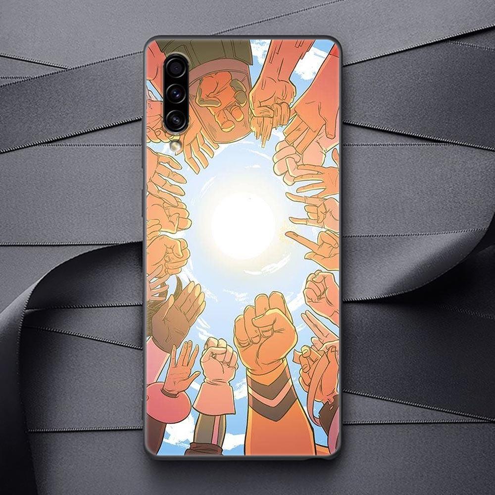 Аниме Моя геройская академия Черный мягкий чехол для телефона для Samsung Galaxy A90 A80 A70 A70S A60 A50 A40 A30 A30S A20S A20E A10 A10E Фундас