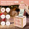 2Pcs Birthday Money Pull Box Set Creative Happy Birthday Money Gift Box Exquisite Surprise Birthday Party Cash Gift Box DIY