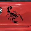 1 Piece 30cm Cute 3D Scorpion Car Stickers Car Styling Vinyl Decal Sticker for Cars Acessories Decoration