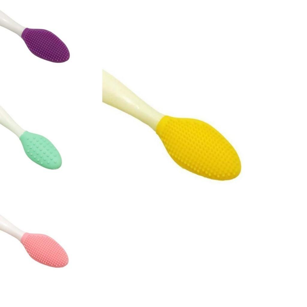 Мягкая силиконовая щеточка для умывания лица для отшелушивания и удаления черных точек