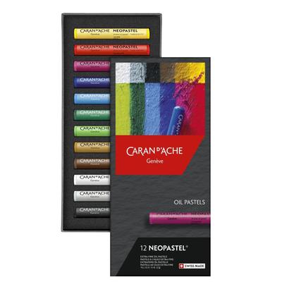 Набор из 12 цветов Neopastel 7400-312 [Оригинальный японский продукт]